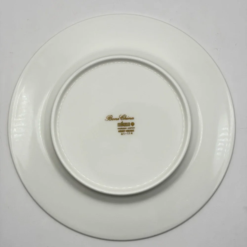 Mikasa Mount Holyoke Bread & Butter Plates Set Of 4 Vintage A1 -‎ 114